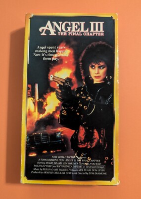 Angel 3 - The Final Chapter (1991 VHS) Starmaker Tom DeSimone Action Drama III