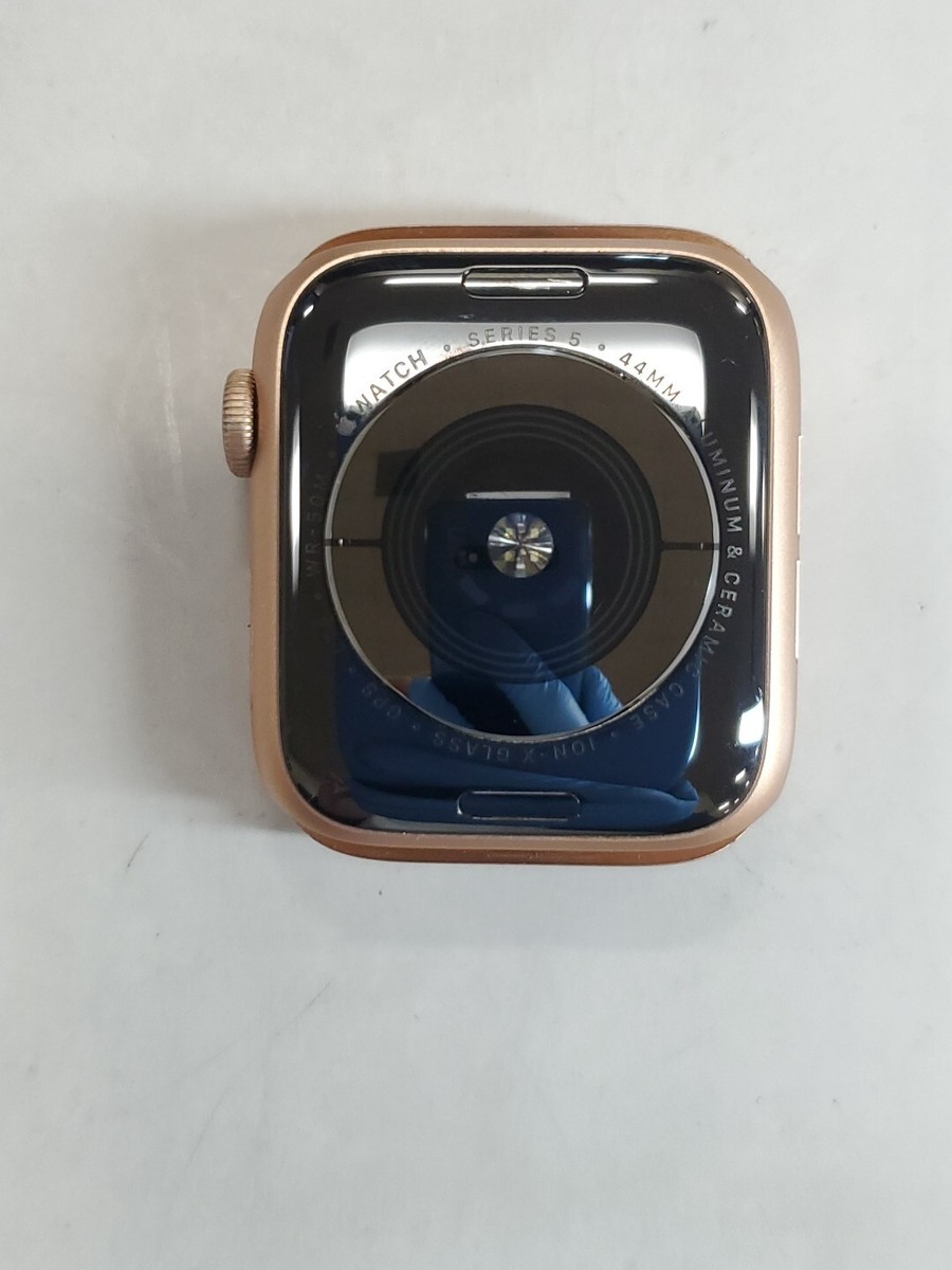 Apple Watch Series 5 44mm A2095 Unlocked Gold Aluminum - For Parts