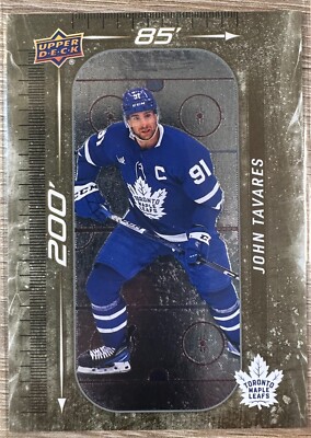 JOHN TAVARES 2023-24 UPPER DECK SERIES 1 200' x 85' GOLD SP #DM-33 ...