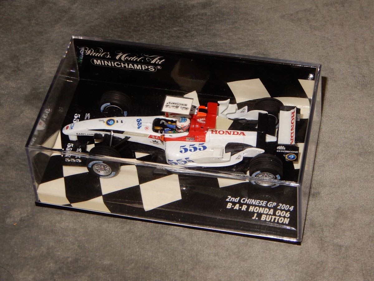 BAR HONDA 006 GP 2004 J. BUTTON MINICHAMPS 1:43