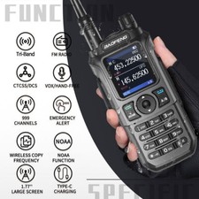 Baofeng UV-21 Pro V2 Walkie Talkie Noaa Fm Ham Two Way Radio 999CH Free Type-C