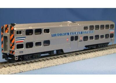 NEW Kato N Cab-Coach Gallery Bi-Level Virginia Railway Express