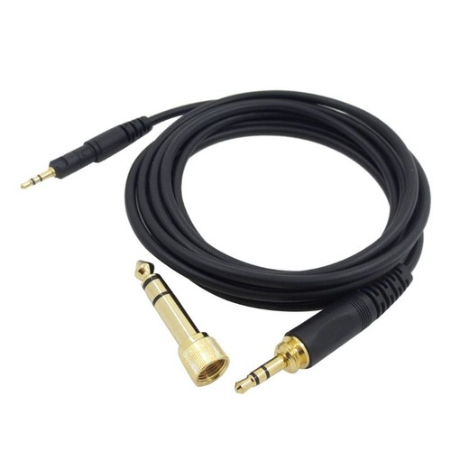 Replacement Cable For Audio-Technica ATH-M50X M40X M60X M70X Headphones 6.35mm - Picture 2 of 9