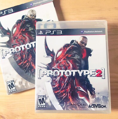 PS3 Prototype 2 Limited Radnet Edition with Sleeve - (New Sealed, PlayStation 3)