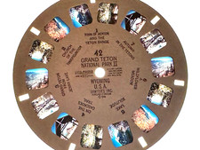 SAWYER'S VIEW-MASTER REEL 42 GRAND TETON NATIONAL PARK II WYOMING WITH SLEEVE