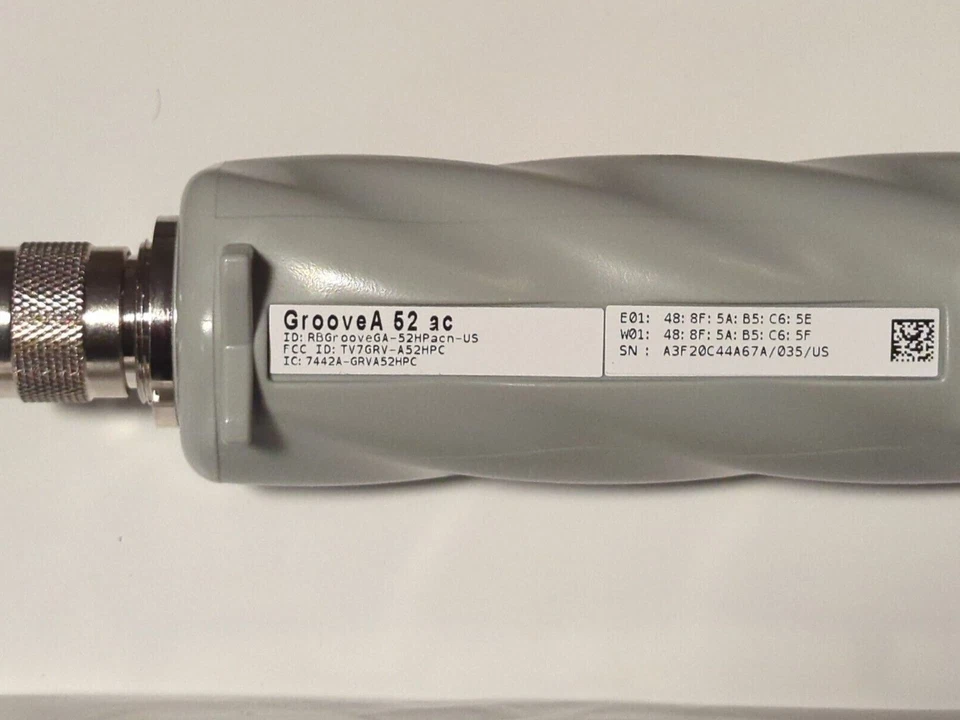 Mikrotik GrooveA-52HPacn-US RouterBoard 2.4/5GHz W/ NEW ANTENNA / GIGABIT POE - Image 4 of 4