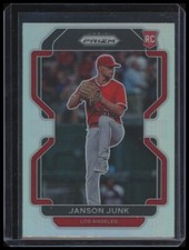 2022 Janson Junk Panini Prizm #139 Silver Rookie Card - Angels