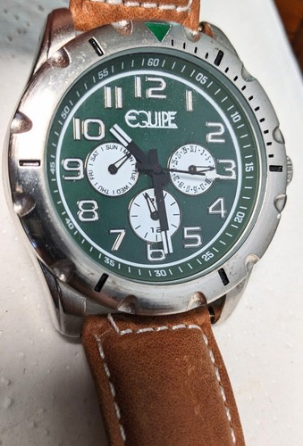 Equipe Turbo Mens Watch, Day, Date and 24 hour Subdials Full warranty