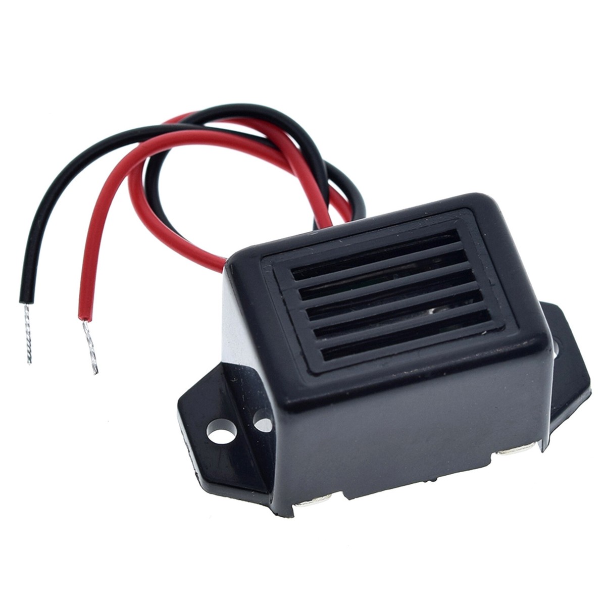 Cicalino Buzzer Piezoelettrico Attivo 3V-24V DC, Suono Continuo, Modello XHX-2312, 12mA, 3300Hz