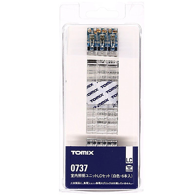 Tomix 0737 White LED Light Kit / Interior Lighting Kit White LED LC 6X - N 