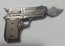 Lion King Collectable Gun Lighter With Built In Knife.