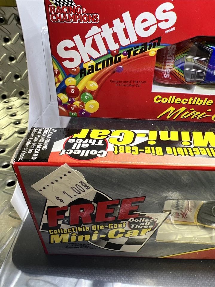 Kellogg's & Mars Nascar Mini-Car 1:64 Scale Die Cast Car 1997 Set Of Two - Image 4 of 4