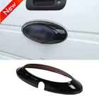 Rear Logo Emblem Badge Cover Trim Bezel For Ford F-150 2009-2014 Black Exterior