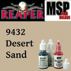 DESERT SAND 9432 - MSP 15ml 1/2oz Paint Pot Paint Figure REAPER MINIATURE