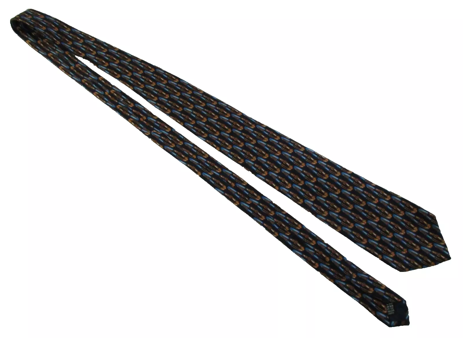 Gucci cravate cravate 100% soie Italie imprimé intégral ceintures 58