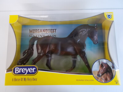 Breyer Traditional Size MorganQuest Native Sun #1856 - Morgan Reining Champion