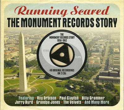RUNNING SCARED THE MONUMENT RECORDS STORY 1958 - 1962 - 2 CD BOX SET
