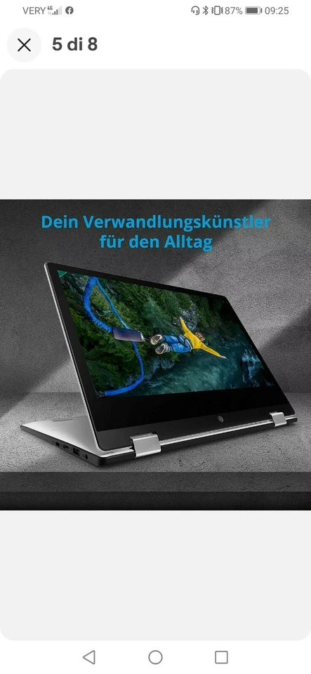 PC o tablet Notebook MEDION E3221  13,3" FHD TOUCH N4000 4 GB 128 GB Scatola Rov - Immagine 4 di 4