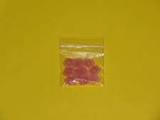 Vintage Czech Pink Rose Glass Beads 14.5mm x 11.0mm x 5.3mm Pack of 10 NOS