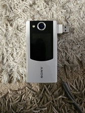 Videocamera Sony Bloggie MHS portatile HD schermo selfie senza caricatore testata funzionante