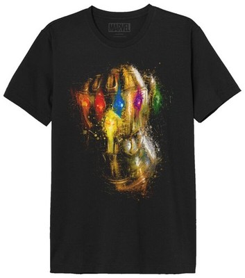 Spider-Man T-Shirt Herren Destroy Gauntlet schwarz