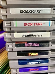Great Lot of 12 Nintendo NES Games !! Clean,  Authentic, Tested ** NO RESERVE **