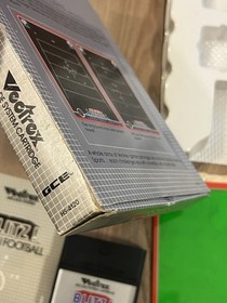 Blitz Action Football (Vectrex, 1982) CIB Complete w/ Box Overlay Tested Works
