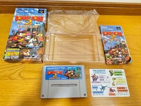 Donkey Kong Series NES Famicom 3 Games with Manuals Strategy Guide Boxed Set