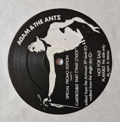 ADAM AND THE ANTS 12'' SPECIAL PROMO EDITION ''WANT 1'' (UNNUMBERED RAYS MATRIX)