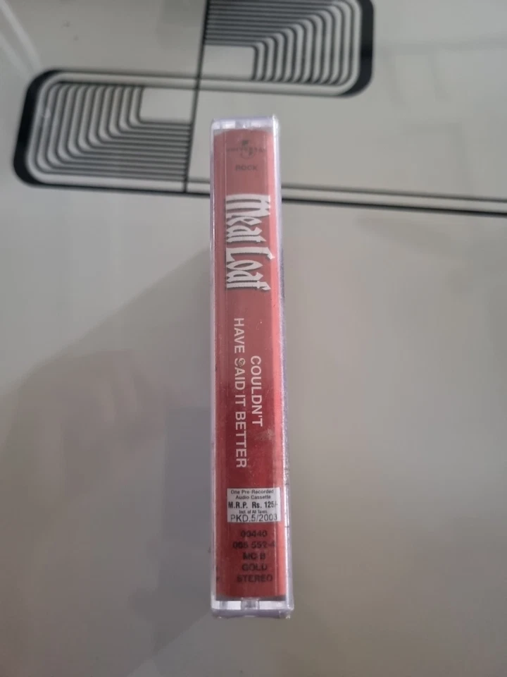 Meat Loaf Couldn't Have Said It Better INDIA IMPORT SEALED CASSETTE - Image 2 of 3