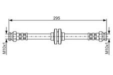 Flexible de frein Fiat CINQUECENTO