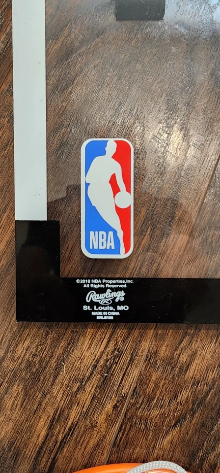 Chicago Bulls NBA Logo Rawlings Mini Backboard And Hoop - Image 4 of 4