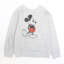 Vintage Mickey Mouse Disney Crewneck Sweatshirt Size Large 80s
