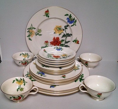Castleton MA LIN 20 Piece Set FOUR PLACE SETTINGS More Items Here