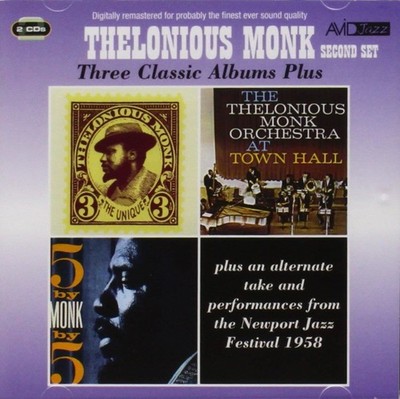 Audio Cd - Thelonious Monk - Three Classic Albums Plus (2 Cd)  - Avid Entertainm