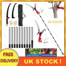 402Cm Telescopic Branch Cutter Saw Cuttter Pruning Trimmer Long Reach Tree Prune