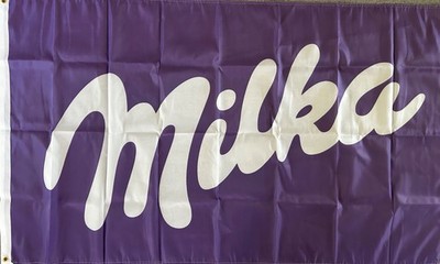 Milka Fahne Schokolade Kuh Violett Tender Oreo MMAX Daim