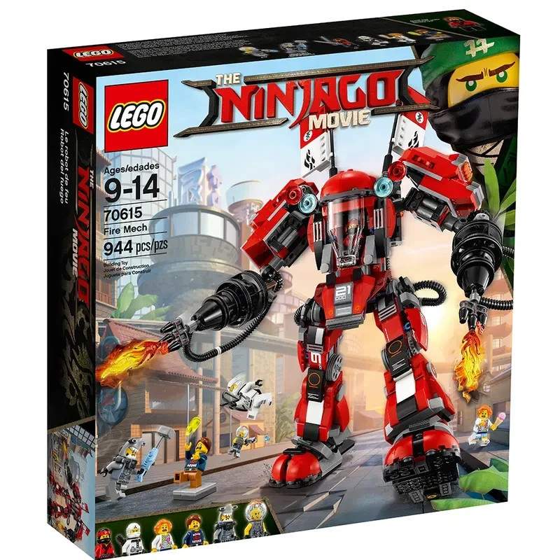 Lego 70615 - Ninjago Movie - Fire Mech - Retired - New In Sealed