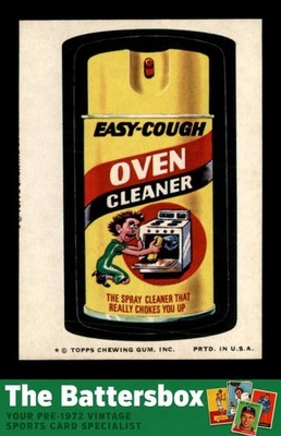 1974 Topps Wacky Packages Series 9 #9 Easy-Cough Cleaner    NM X3753127