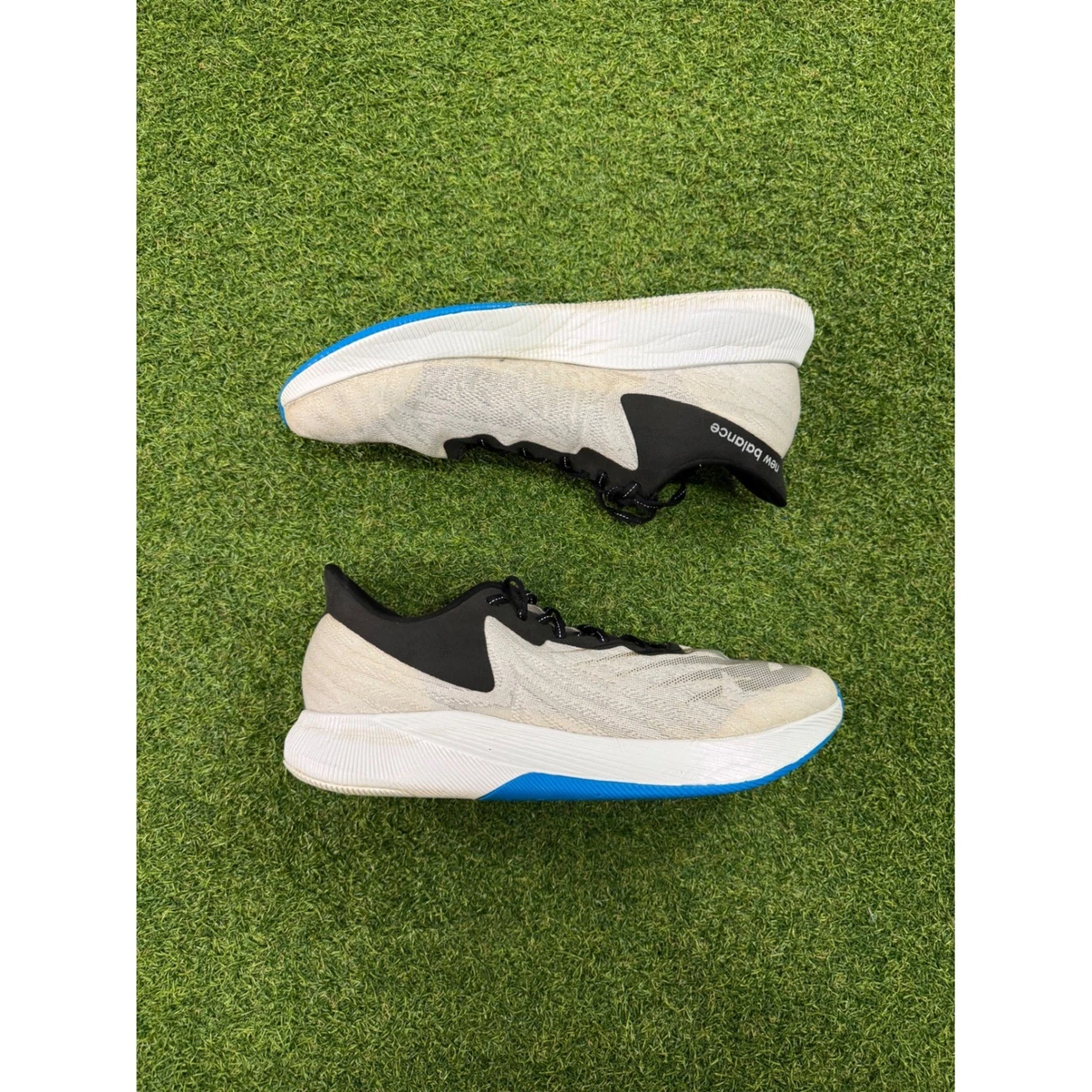 New Balance FuelCell RC Elite Mens 13 Running‎ Shoes White Black Blue MRCXWM1 Size 13 Men main image 4