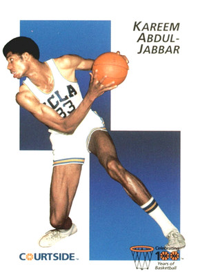 1992 Courtside Flashback #18 Kareem Abdul-Jabbar UCLA Bruins Los Angeles Lakers