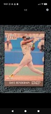 Fleer Ultra 1991 Dave Henderson Oakland Athletics #247 Baseball Card