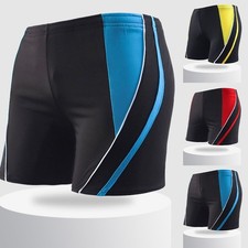 Plus Size Men's Swimming Trunks Quick Dry Polyester Spandex Surfing Shorts
