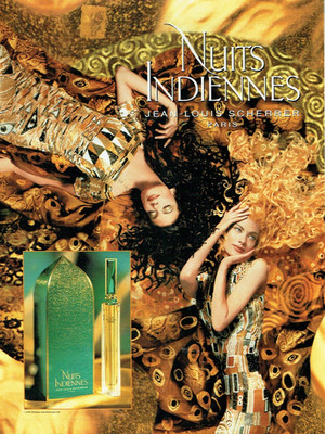 Werbung Advertising 0825 1996 Jean-Louis Scherrer indische Nächte