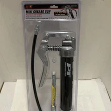 Performance Tool W54197 Mini Grease Gun, 12” Flex Hose And Coupler