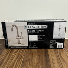 Brand New Glacier Bay Dorind Bathroom Faucet 4in Centerset Brushed Nickel
