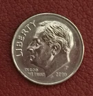 2010 P  Roosevelt Dime - Actual coin - Free shipping.