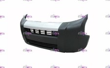 PARAURTI ANTERIORE NERO CON FASCIA ARGENTO PER FIAT FIORINO 07>16 2007-2016