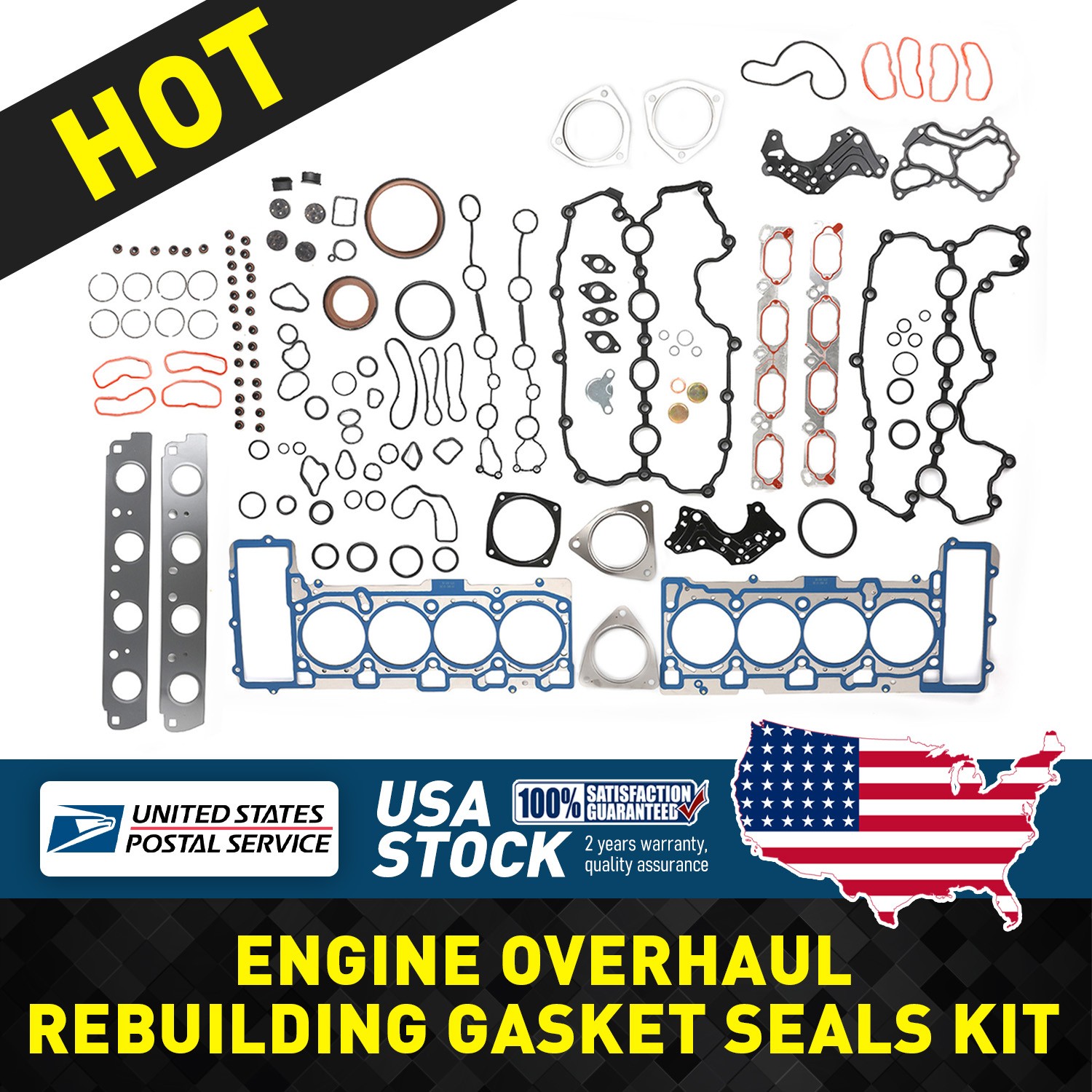 MODIGT Quality Car Engine Overhaul Rebuild Gasket Set 079103383AQ For Audi R8