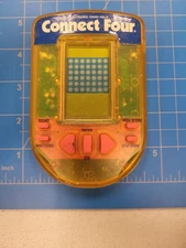 Vintage 1995 Milton Bradley Electronic Connect Four Handheld Game MB Retro Toy